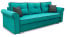 Inny kolor wybarwienia: Sofa rozkładana do salonu  Merida Turkusowa