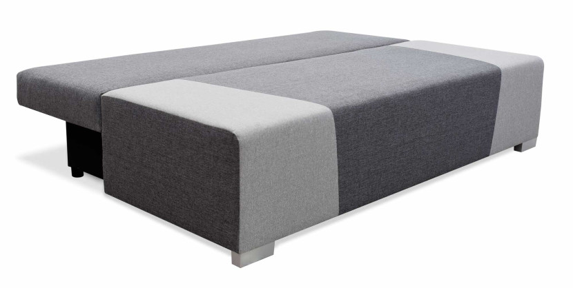 Sofa rozkładana do salonu Kordoba Grafit/Szary, 1109937