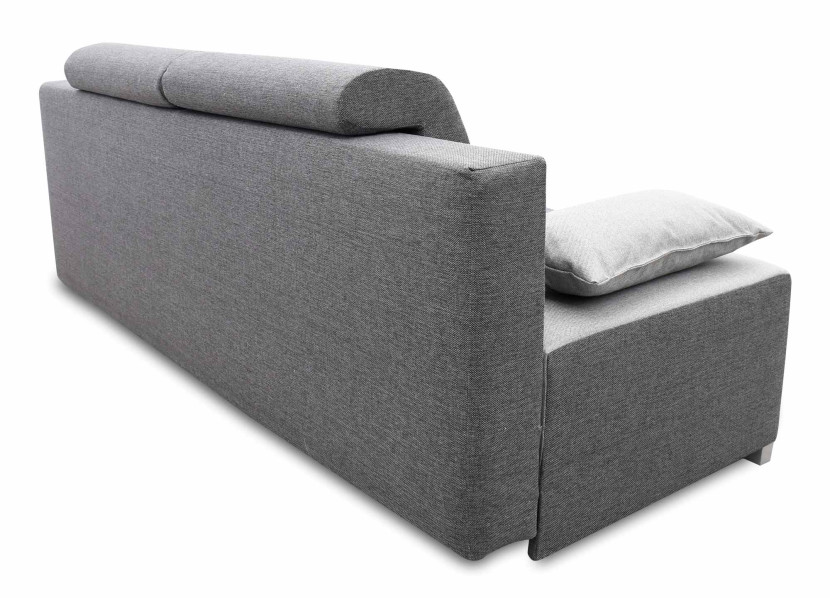 Sofa rozkładana do salonu Kordoba Grafit/Szary, 1109940
