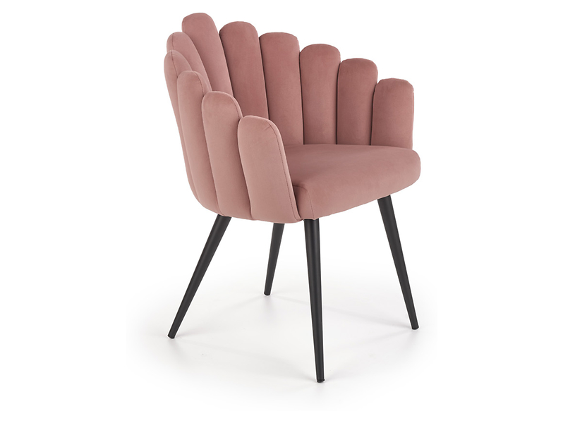 krzesło velvet różowy K-410, 1114461