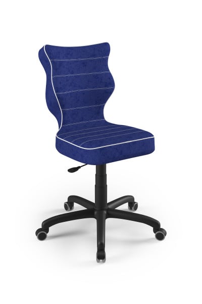 Krzesło fotel dziecięcy do biurka niebieski rozmiar 3, 1114560