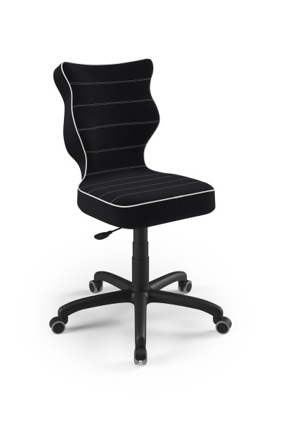 Krzesło fotel dziecięcy do biurka czarny rozmiar 3, 1115128