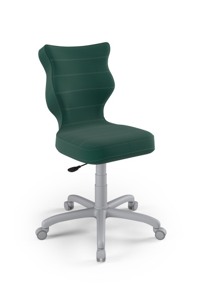 Krzesło fotel dziecięcy do biurka zielony rozmiar 3, 1116746