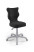 Inny kolor wybarwienia: Krzesło młodzieżowe Petit czarny Velvet rozmiar 6