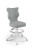 Inny kolor wybarwienia: Krzesło z podnóżkiem Petit szary Jasmine rozmiar 6