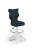 Inny kolor wybarwienia: Krzesło fotel dziecięcy podnóżek granatowy rozmiar 3