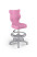 Inny kolor wybarwienia: Krzesło fotel dziecięcy podnóżek różowy rozmiar 4