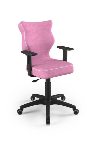 Krzesło fotel młodzieżowy obrotowy różowy rozmiar 5, 1122224