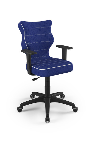 Krzesło fotel młodzieżowy obrotowy niebieski rozmiar 5, 1122392