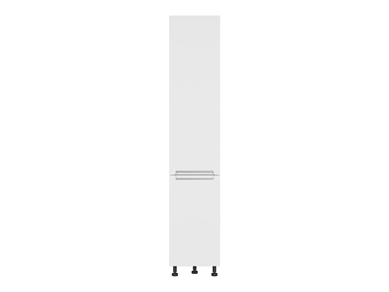 szafka kuchenna dolna wysoka Iris 40 cm z koszem cargo biały super mat, 1123092