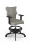 Inny kolor wybarwienia: Krzesło z podnóżkiem Duo szary Visto rozmiar 6