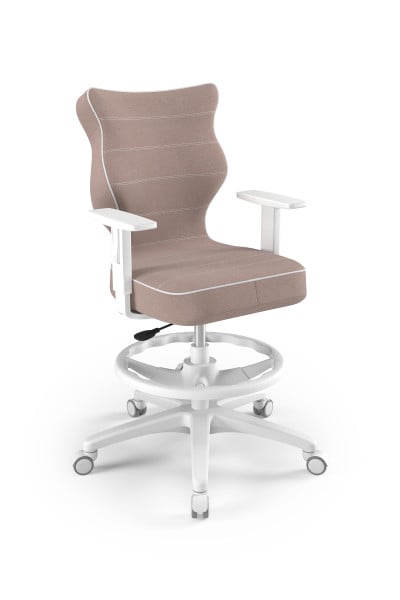 Krzesło z podnóżkiem Duo różowy Jasmine rozmiar 5, 1123678