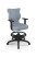 Inny kolor wybarwienia: Krzesło z podnóżkiem Duo niebieski Jasmine rozmiar 6