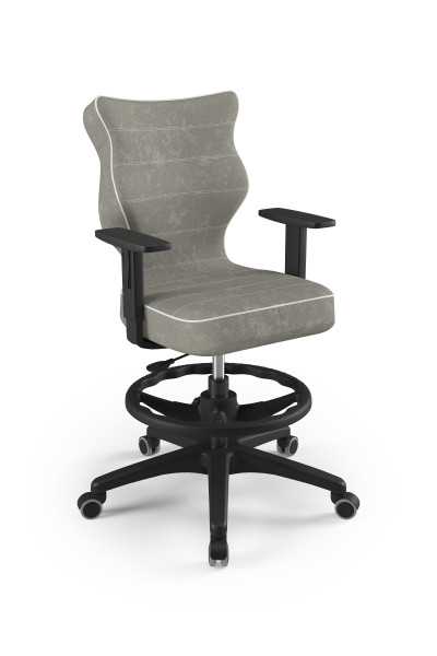 Krzesło z podnóżkiem Duo szary Visto rozmiar 5, 1124326