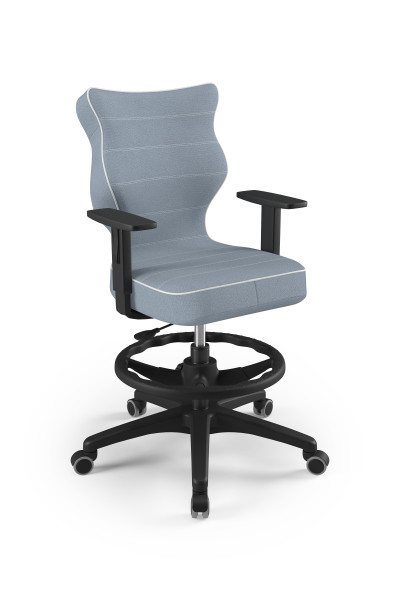 Krzesło z podnóżkiem Duo niebieski Jasmine rozmiar 5, 1124502