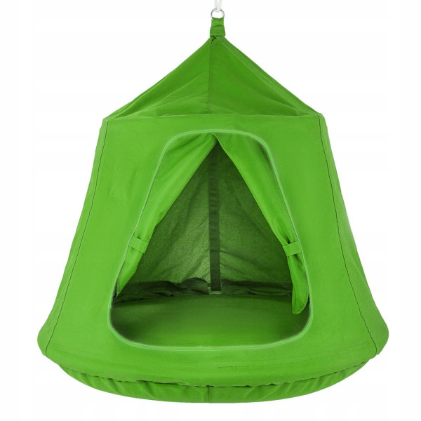 Huśtawka bocianie gniazdo z namiotem i poduszką, 1126513