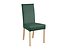 Inny kolor wybarwienia: krzesło tapicerowane Campel welurowe zielone
