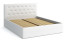 Inny kolor wybarwienia: Łóżko tapicerowane 160x200 Star Białe