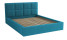 Inny kolor wybarwienia: Łóżko do sypialni z pojemnikiem 180x200 Alaska Turkusowe