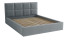 Inny kolor wybarwienia: Łóżko do sypialni z pojemnikiem 180x200 Alaska Szare