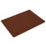 Inny kolor wybarwienia: Stolnica do ciasta silikonowa brązowa SILLINIE 50x40 cm
