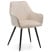 Inny kolor wybarwienia: Krzesło tapicerowane pikowane welur PASSO beżowe