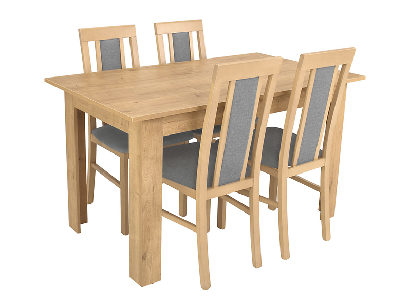 zestaw stół z krzesłami STO/138 BIS, 112856