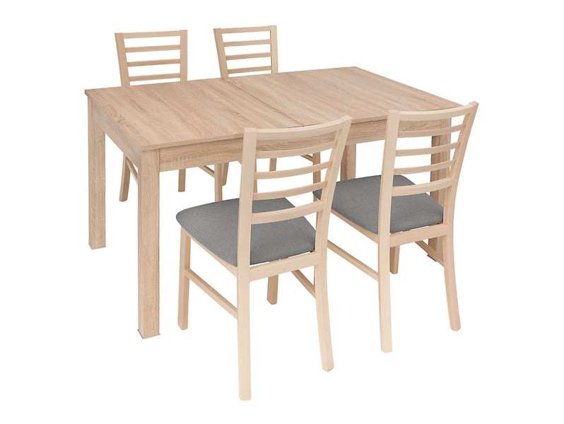 zestaw stół z krzesłami Bryk, 112862