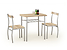 Inny kolor wybarwienia: zestaw stół z krzesłami dąb sonoma Lance