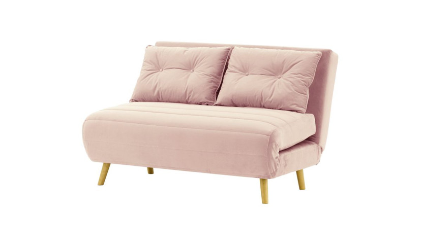 Sofa rozkładana Flic 120 cm-Velluto 14-like oak, 1130860