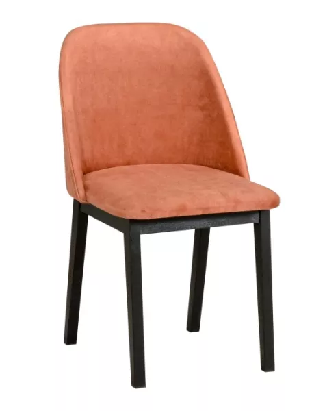 Krzesło do salonu jadalni MON 1 Czarne/Miedziane, 1132820