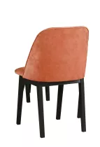 Krzesło do salonu jadalni MON 1 Czarne/Miedziane