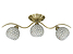 Produkt: lampa sufitowa Mewa 3-punktowa metalowy złoty