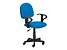 Inny kolor wybarwienia: krzesło obrotowe Intra niebieski