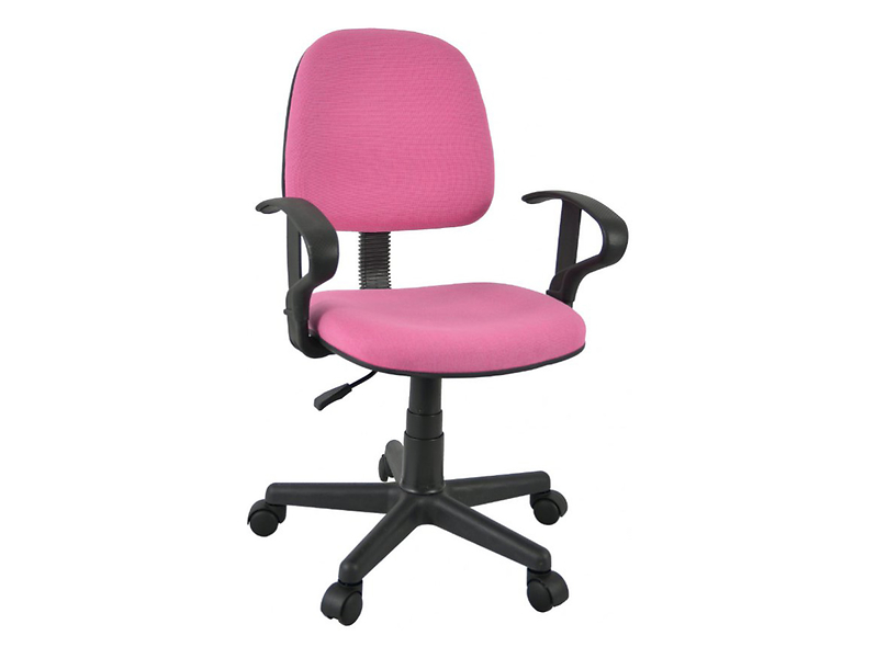 krzesło obrotowe Intra różowy, 1139257