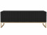 Inny kolor wybarwienia: Stolik kawowy Glamour prostokątny ława czarny Mat 110 cm