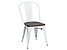 Inny kolor wybarwienia: krzesło biały/sosna orzech Paris Wood