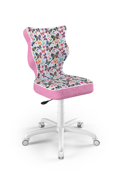 Krzesło fotel dziecięcy do biurka motylki rozmiar 3, 1141316