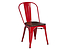 Inny kolor wybarwienia: krzesło czerwony/sosna orzech Paris Wood