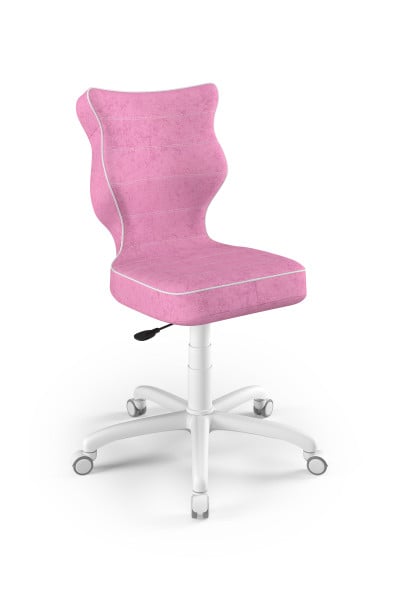 Krzesło fotel dziecięcy do biurka różowy rozmiar 3, 1141501