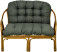 Inny kolor wybarwienia: Poduszka na sofę rattanową ATHENA 554