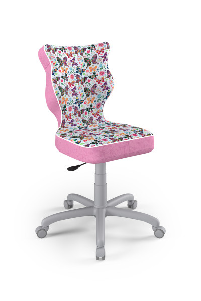 Krzesło fotel dziecięcy do biurka motylki rozmiar 3, 1141787