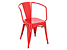 Inny kolor wybarwienia: krzesło czerwony Paris Arms