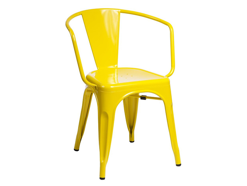 krzesło żółty Paris Arms, 1142638
