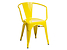 Inny kolor wybarwienia: krzesło żółty Paris Arms