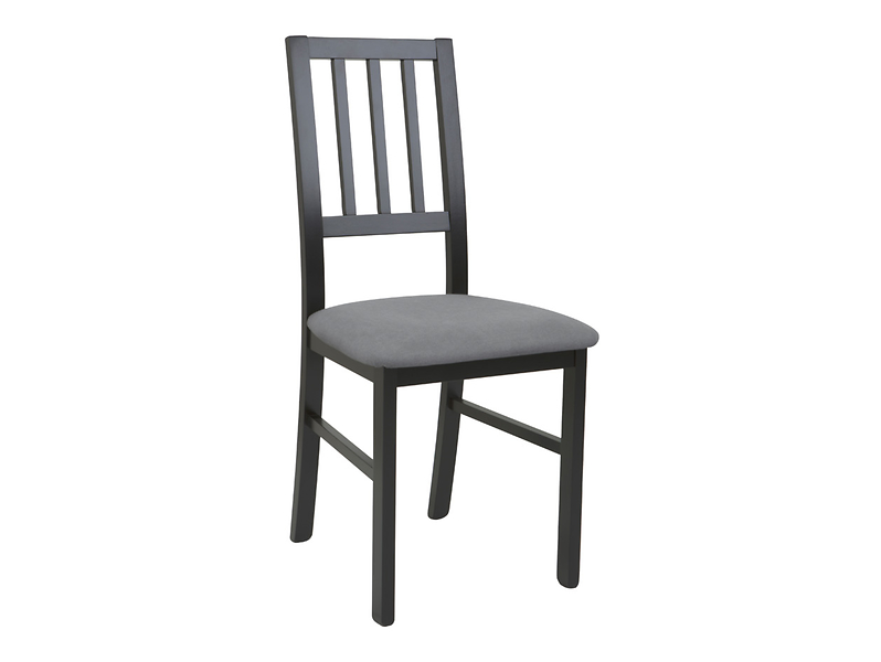 krzesło Asti 2 welurowe ciemnoszare, 1150151