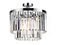 Produkt: lampa sufitowa Vetro 4-punktowa metalowa srebrna