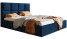 Inny kolor wybarwienia: Łóżko sypialniane SIM 180x200 - Granatowe