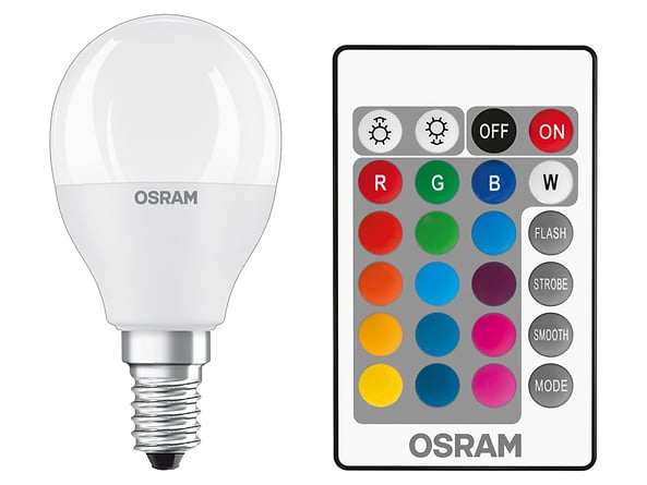 żarówka LED E14 5,5W RGB Osram, 115445