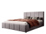 Inny kolor wybarwienia: Łóżko tapicerowane z pojem. SFG0116A | 160x200 | Szary